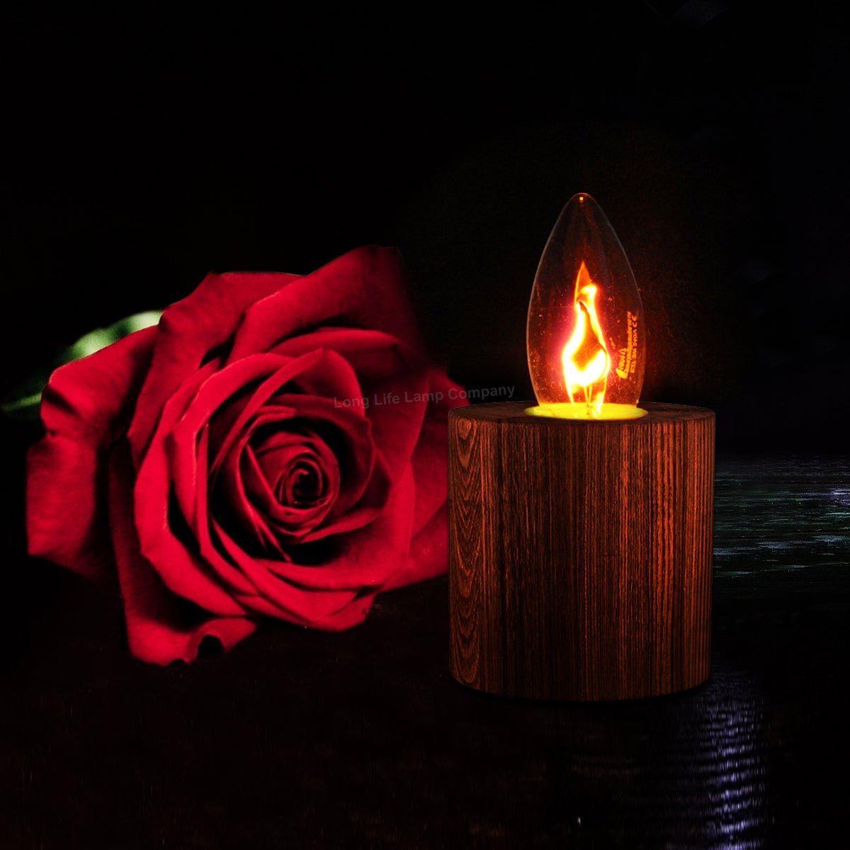 4 X 3w Flicker Flame Candle Light Bulb B15 - Energy Light Bulbs - Free delivery on all orders