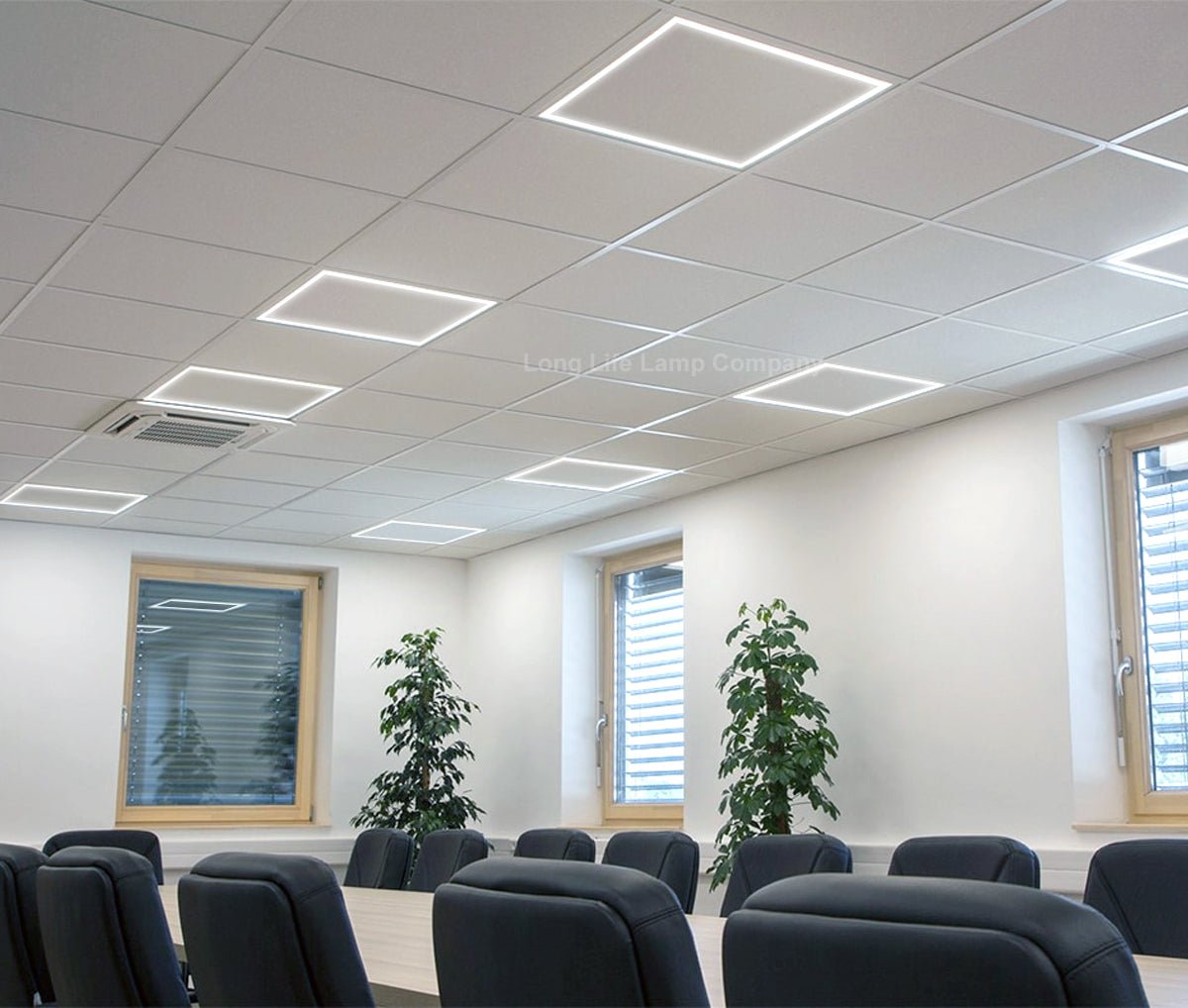 40w Ceiling Edge Lit LED Panel 600 x 600 Recessed Border Frame Light 6500K - Energy Light Bulbs - Free delivery on all orders