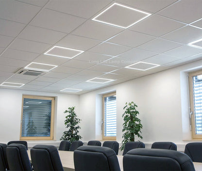 40w Ceiling Edge Lit LED Panel 600 x 600 Recessed Border Frame Light 6500K - Energy Light Bulbs - Free delivery on all orders