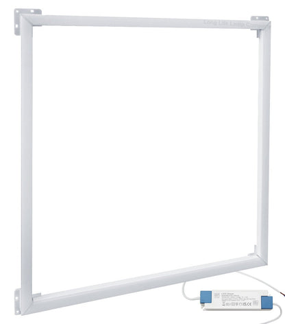 40w Ceiling Edge Lit LED Panel 600 x 600 Recessed Border Frame Light 6500K - Energy Light Bulbs - Free delivery on all orders