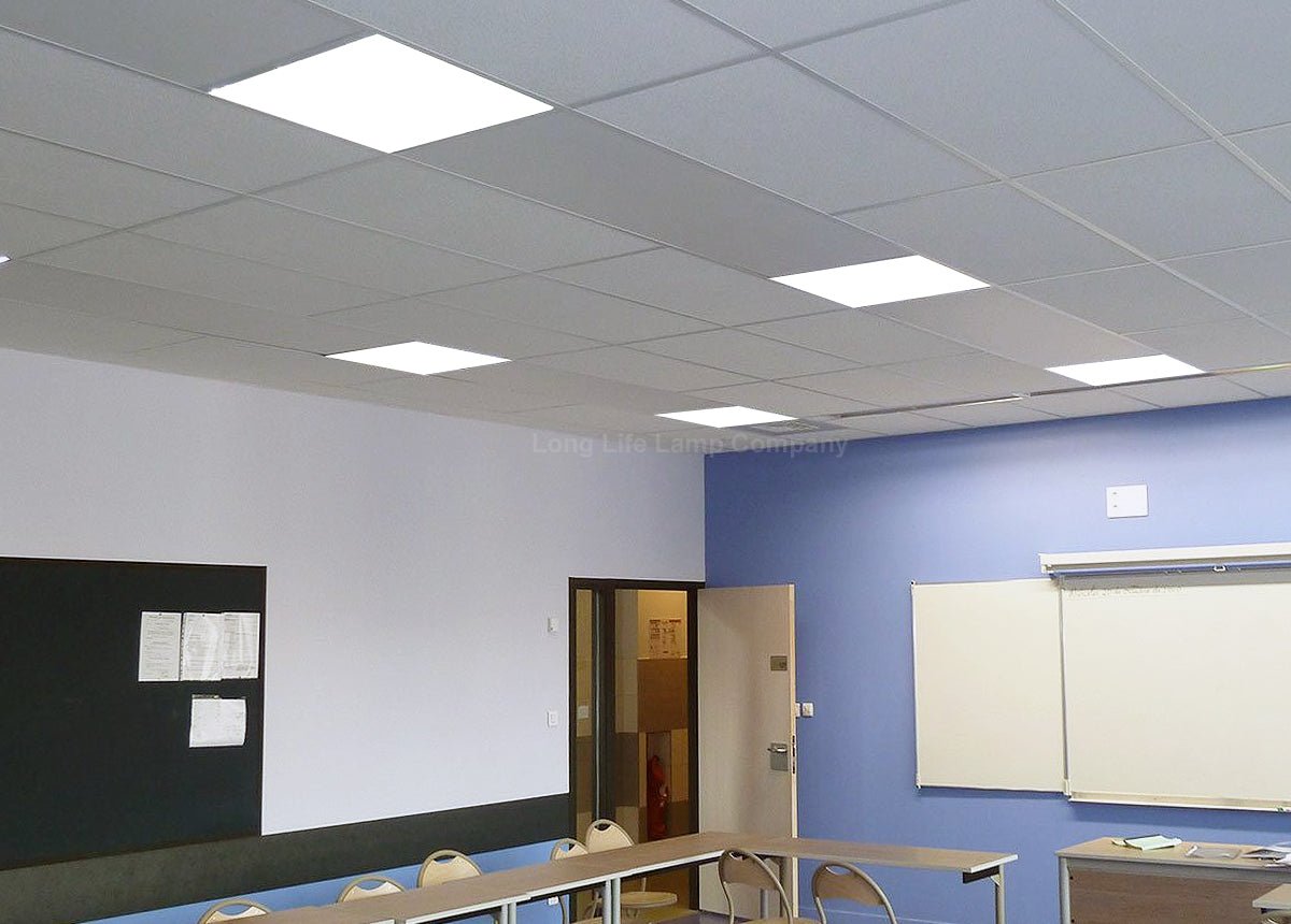 40W Ceiling Suspended Recessed LED Panel Light 600 x 600 Back Light Office Tiles - Energy Light Bulbs - Free delivery on all orders
