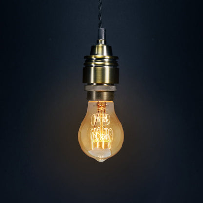 40w GLS Quad Loop Filament Vintage Cage Edison Screw E27 Screw Bulb - Energy Light Bulbs - Free delivery on all orders