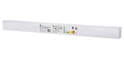 40w LED Batten Light 3ft Opal Integrated Tube Light Cool White 6500K Ceiling Fitting IP44 - Energy Light Bulbs - Free delivery on all orders