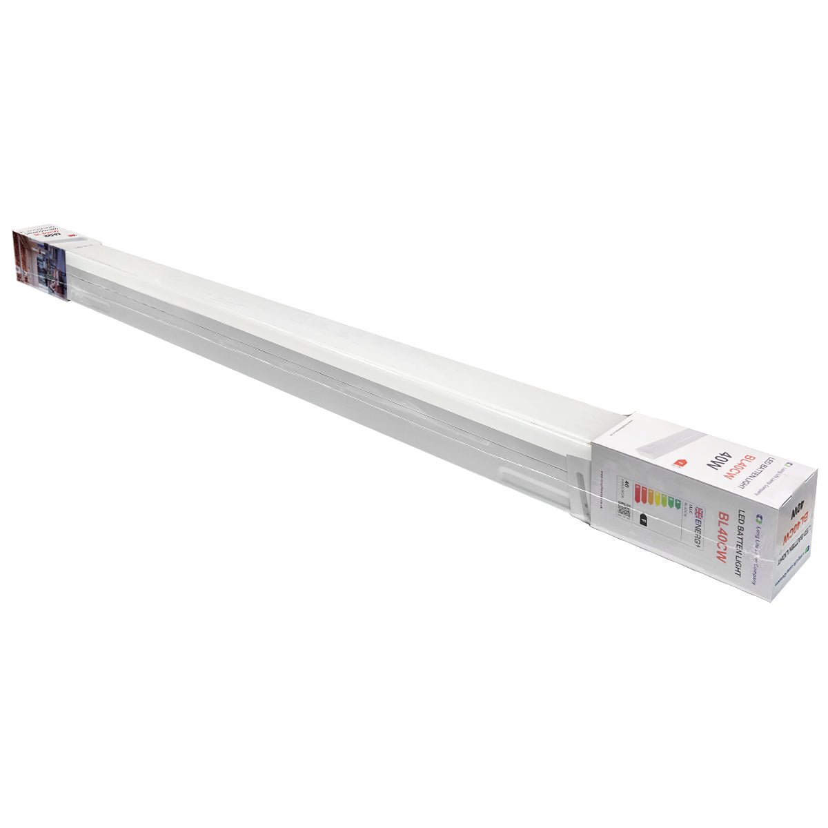40W LED Ceiling Batten Light 4ft Cool White 6500K Replacement Fitting - Energy Light Bulbs - Free delivery on all orders