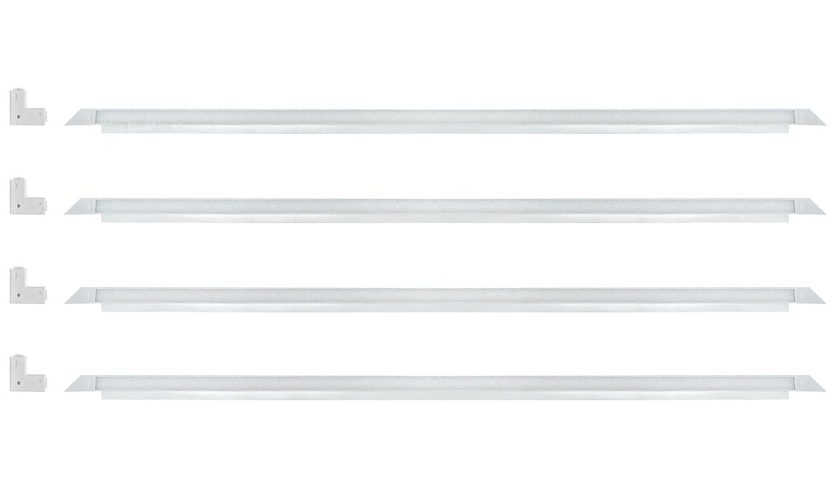 40w LED Edge Lit Border Panel Recessed Suspended Ceiling Frame Panel 600 x 600 Cool White - Energy Light Bulbs - Free delivery on all orders
