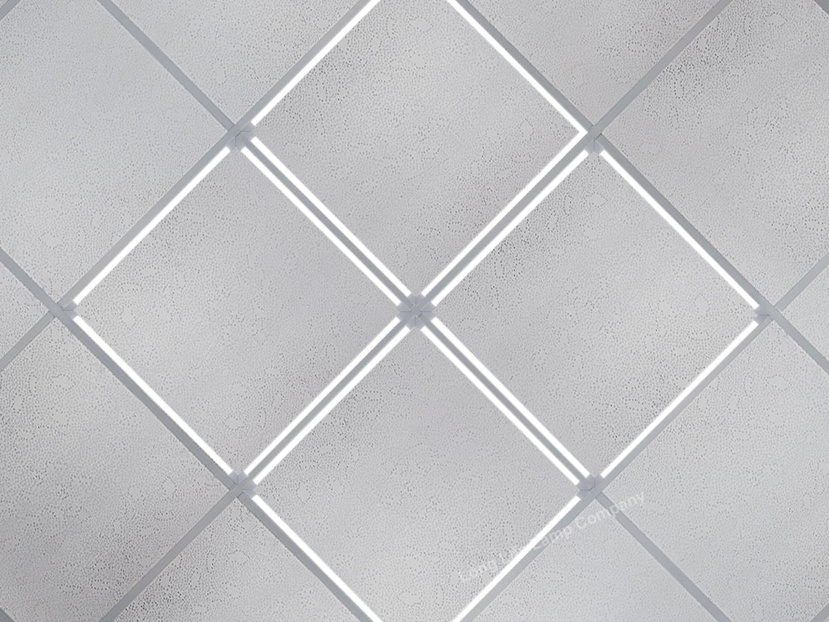 40w LED Edge Lit Border Panel Recessed Suspended Ceiling Frame Panel 600 x 600 Cool White - Energy Light Bulbs - Free delivery on all orders