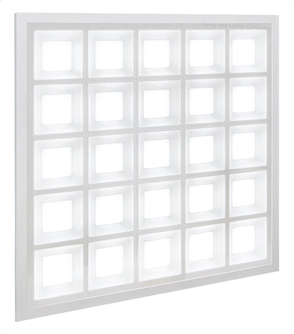 40w LED Panel 600 X 600 Recessed Ceiling Light 6500K 25 Sections Modular Replacement - Energy Light Bulbs - Free delivery on all orders