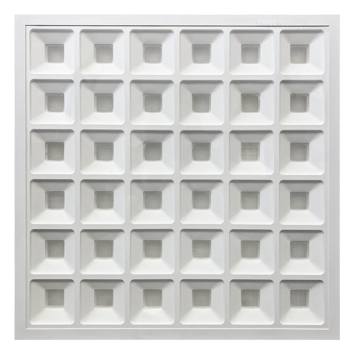 40w LED Panel 600 x 600 Recessed Ceiling Light 6500K 36 Sections Modular Replacement - Energy Light Bulbs - Free delivery on all orders