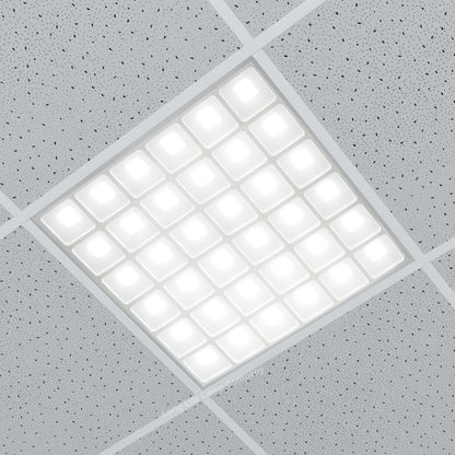40w LED Panel 600 x 600 Recessed Ceiling Light 6500K 36 Sections Modular Replacement - Energy Light Bulbs - Free delivery on all orders