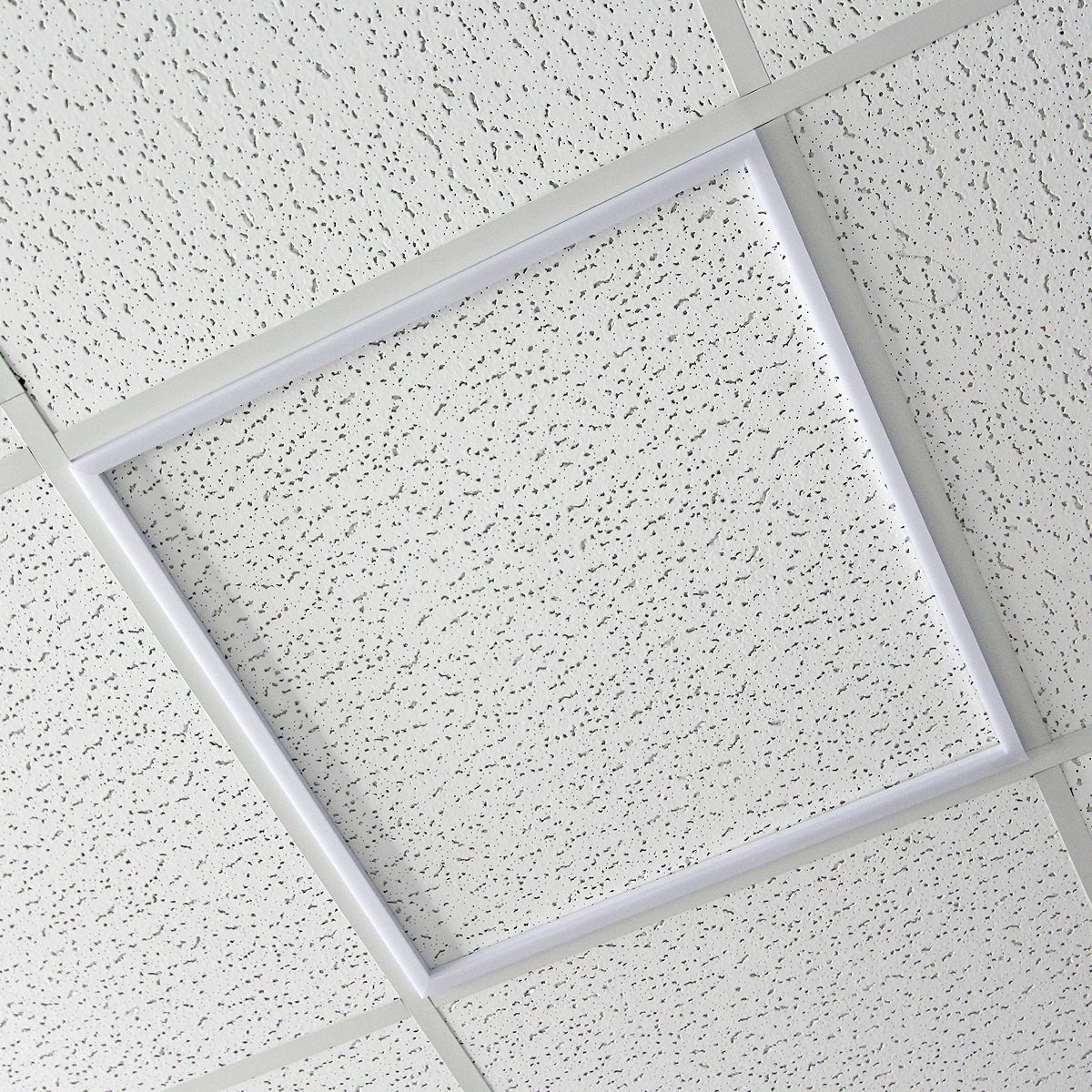 40w LED Recessed Ceiling Panel Frame Border Edge Light Green 600 X 600 - Energy Light Bulbs - Free delivery on all orders