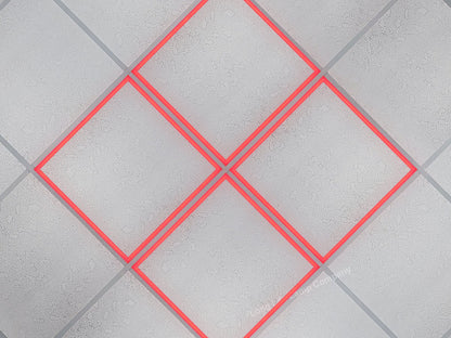 40w LED Recessed Ceiling Panel Frame Border Edge Light Red 600 X 600 - Energy Light Bulbs - Free delivery on all orders