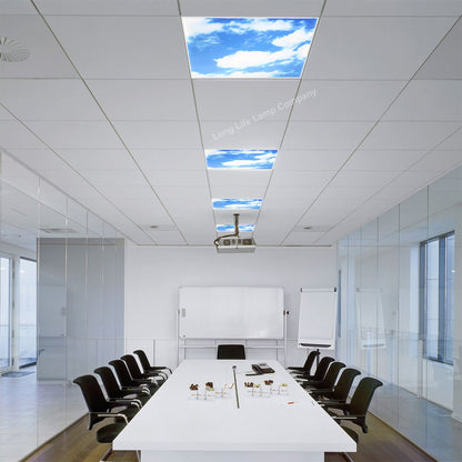 40w Sky LED Ceiling Panel 600 x 600 Cloud Scene Recessed Office Light with Transformer - Energy Light Bulbs - Free delivery on all orders