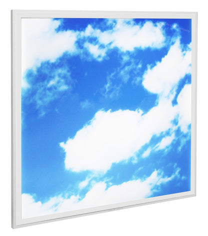 40w Sky LED Ceiling Panel 600 x 600 Cloud Scene Recessed Office Light with Transformer - Energy Light Bulbs - Free delivery on all orders