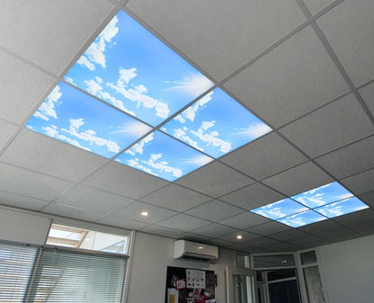 40w Sky with Sun LED Ceiling Panel 600 X 600 Cloud Scene Recessed Light With Transformer - Energy Light Bulbs - Free delivery on all orders
