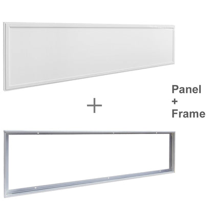 40w Surface Mount LED Ceiling Panel 1200 x 300 Cool White 6500K - Energy Light Bulbs - Free delivery on all orders