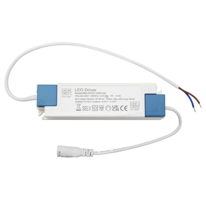 40w White Body LED Ceiling Panel Light 600 x 600 Flat 6500K - Energy Light Bulbs - Free delivery on all orders