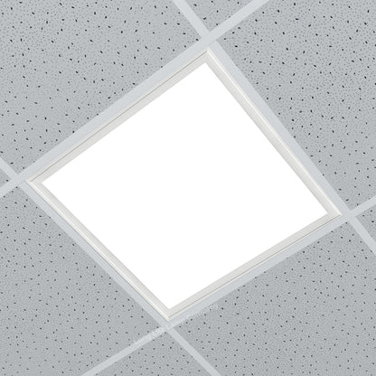 40w White Body LED Ceiling Panel Light 600 x 600 Flat 6500K - Energy Light Bulbs - Free delivery on all orders