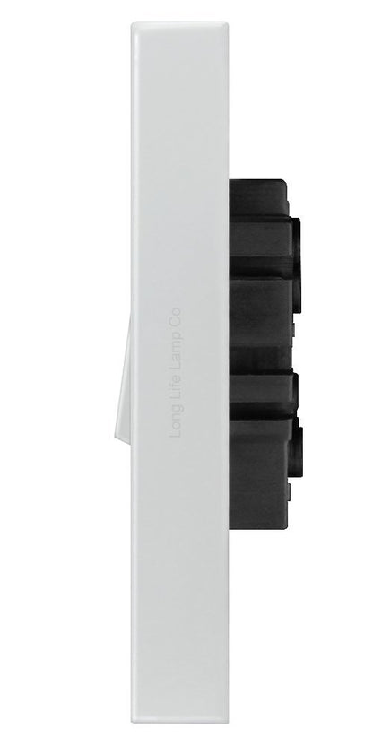White Fan Isolator Switch 10A 3 Pole A311