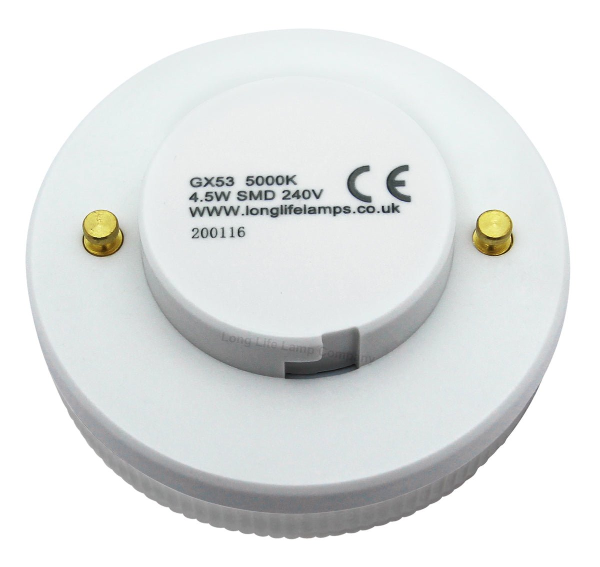 4.5w LED GX53 Light Bulb Replacement for CFL Cool White - Energy Light Bulbs - Free delivery on all orders