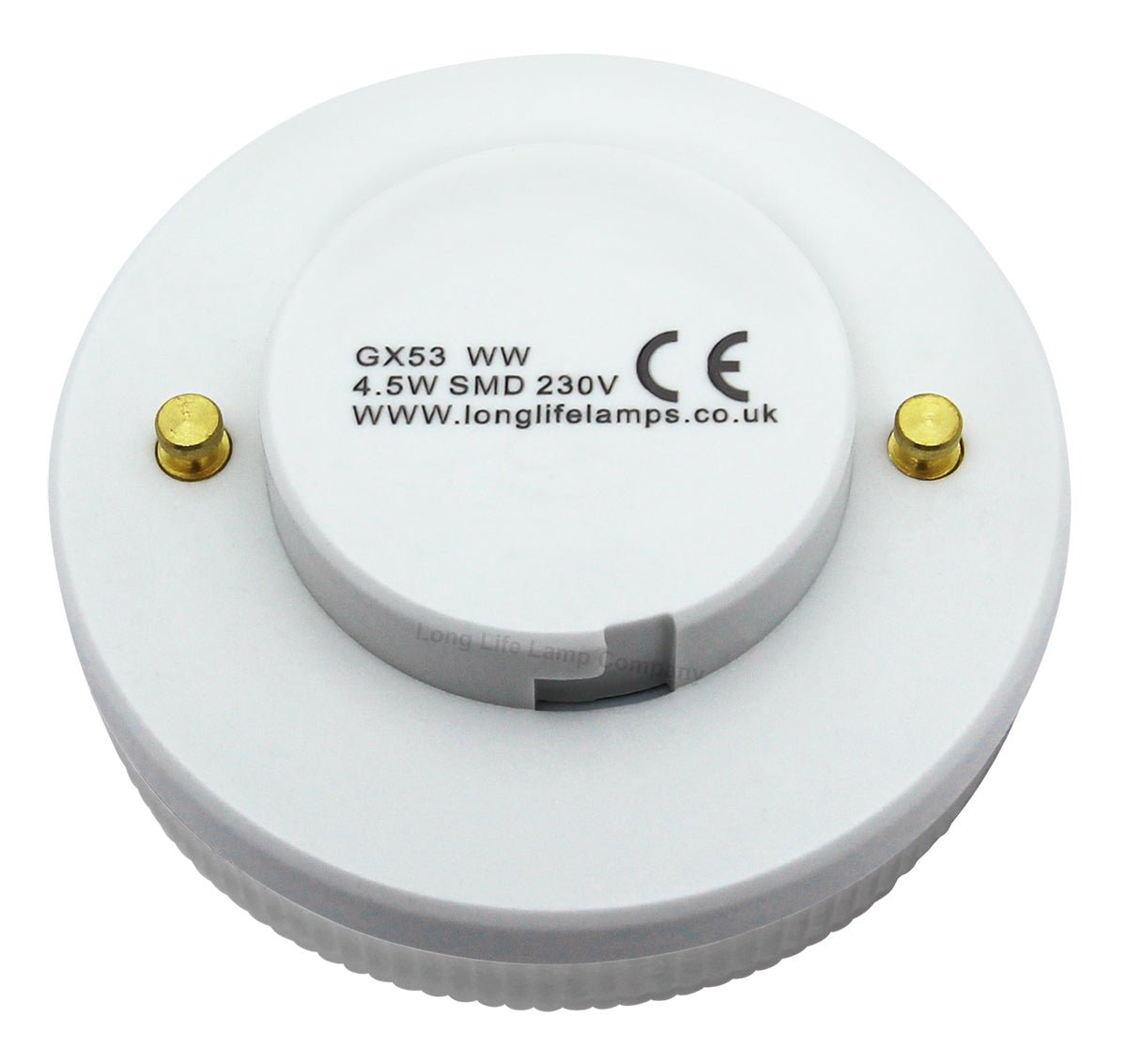 4.5w LED GX53 Light Bulb Replacement For CFL Warm White - Energy Light Bulbs - Free delivery on all orders