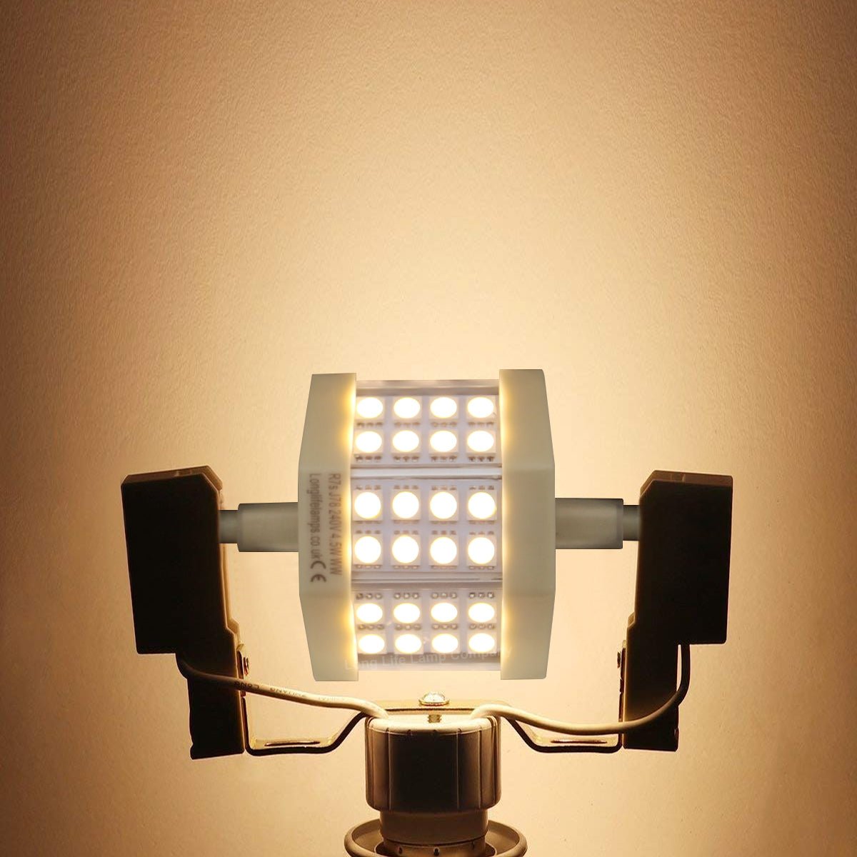 4.5w Warm White 3000K J78 R7s SMD LED Light Replacement For Halogen J78 - Energy Light Bulbs - Free delivery on all orders