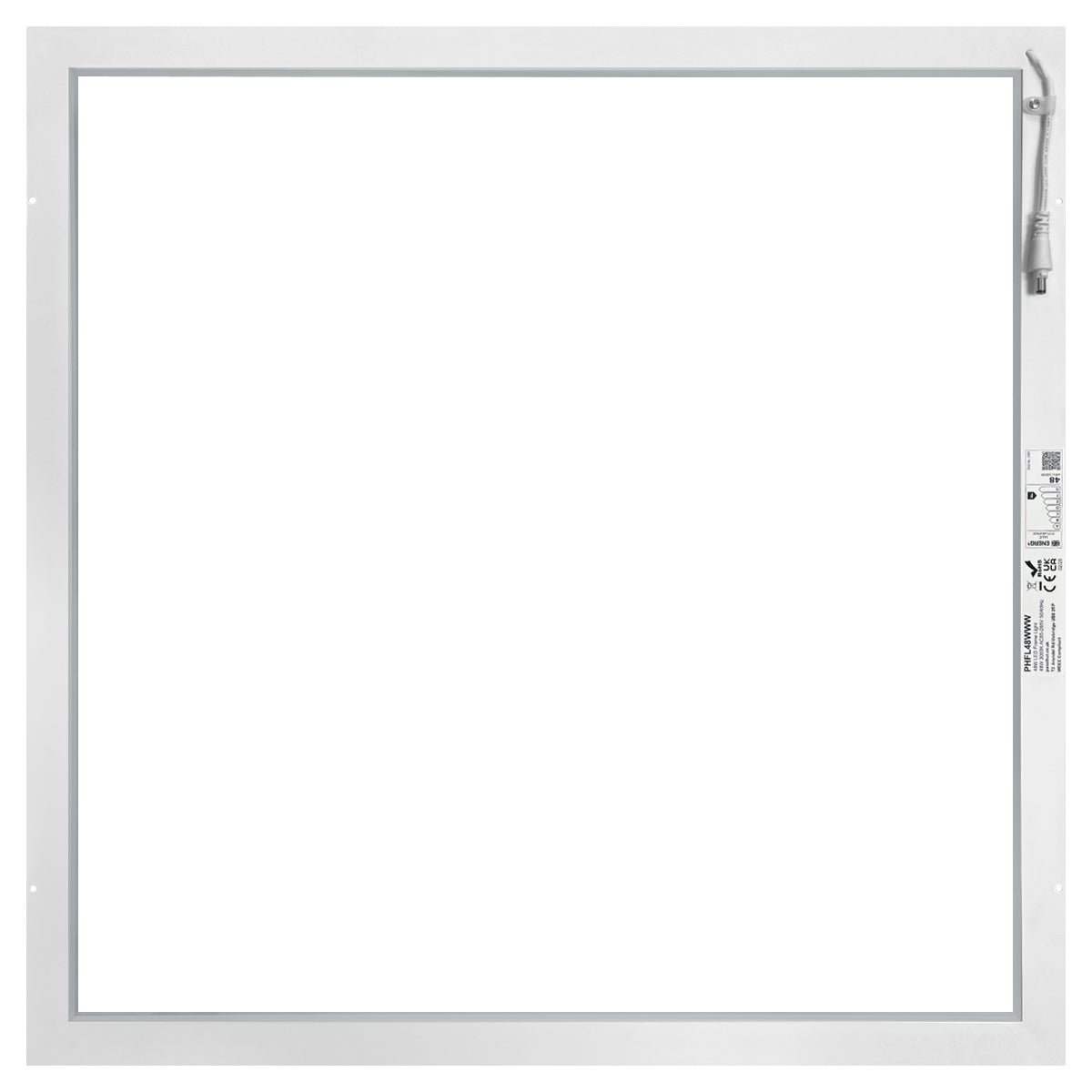 48w Ceiling Edge Lit LED Panel 600 x 600 Recessed Border Frame Light 3000K - Energy Light Bulbs - Free delivery on all orders