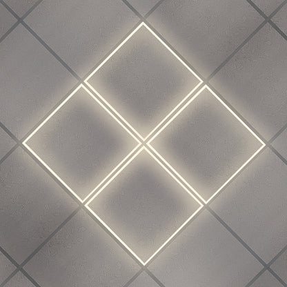 48w Ceiling Edge Lit LED Panel 600 x 600 Recessed Border Frame Light 3000K - Energy Light Bulbs - Free delivery on all orders