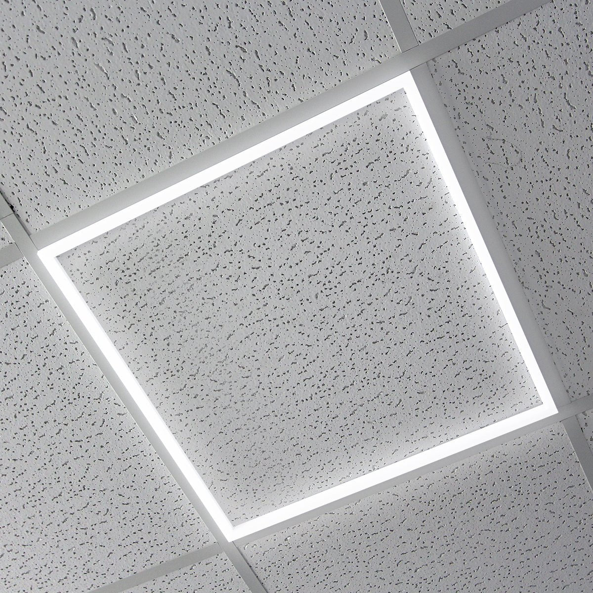 48w Ceiling Edge Lit LED Panel 600 x 600 Recessed Border Frame Light 6500K - Energy Light Bulbs - Free delivery on all orders