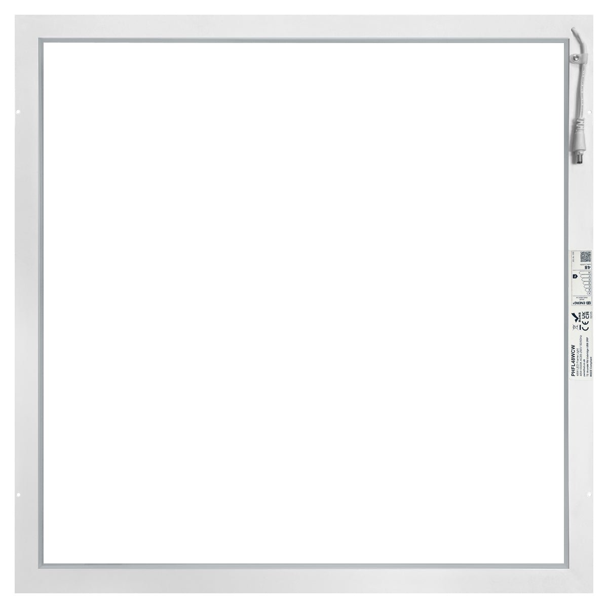 48w Ceiling Edge Lit LED Panel 600 x 600 Recessed Border Frame Light 6500K - Energy Light Bulbs - Free delivery on all orders