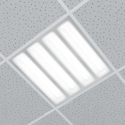 48w LED Panel 600 x 600 Ceiling Light 6500k Recessed 4 Sections Back Light - Energy Light Bulbs - Free delivery on all orders