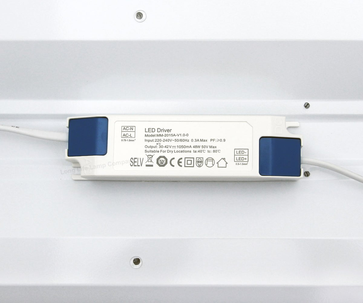 48w LED Panel 600 x 600 Ceiling Light 6500k Recessed 4 Sections Back Light - Energy Light Bulbs - Free delivery on all orders