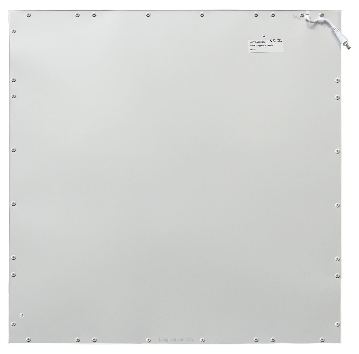 48w Surface Mount LED Ceiling Panel 600 x 600 Frame with LED Panel White Body Warm White - Energy Light Bulbs - Free delivery on all orders