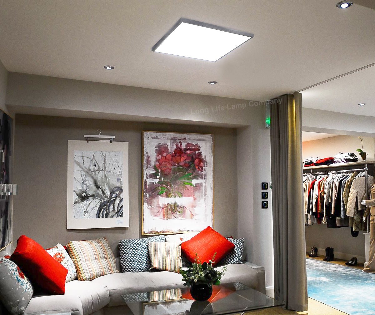 48w Surface Mount LED Panel 600 x 600 Frame with LED Panel White Body 3 Year Warranty - Energy Light Bulbs - Free delivery on all orders
