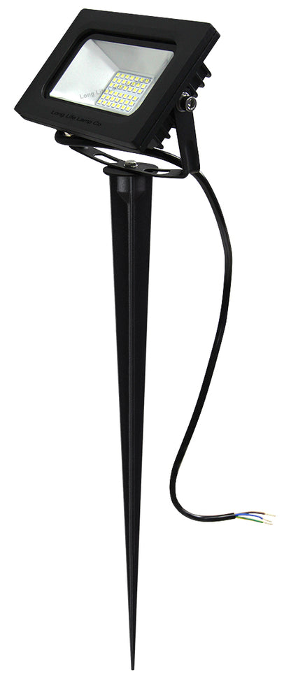 50w LED Ground Mount Flood light Spike Cool White 450mm Long Stake