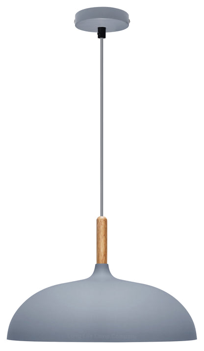 Modern Retro Pendant Ceiling Light Grey M0133