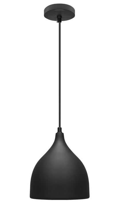 Minimalist Modern Pendant Ceiling Light Black Shade - Free delivery on all orders
