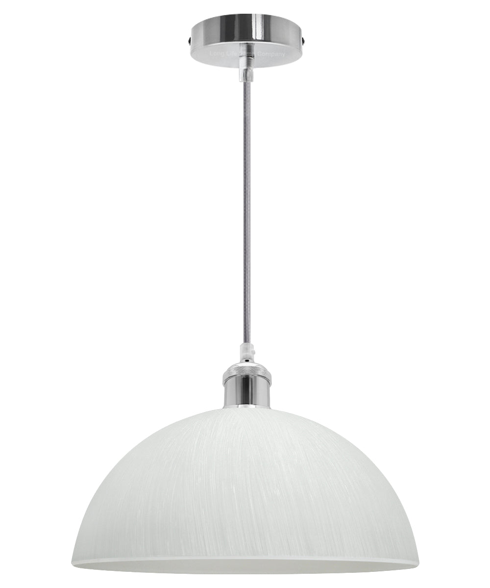 Frosted Opaque Modern Glass Ceiling Pendant Light