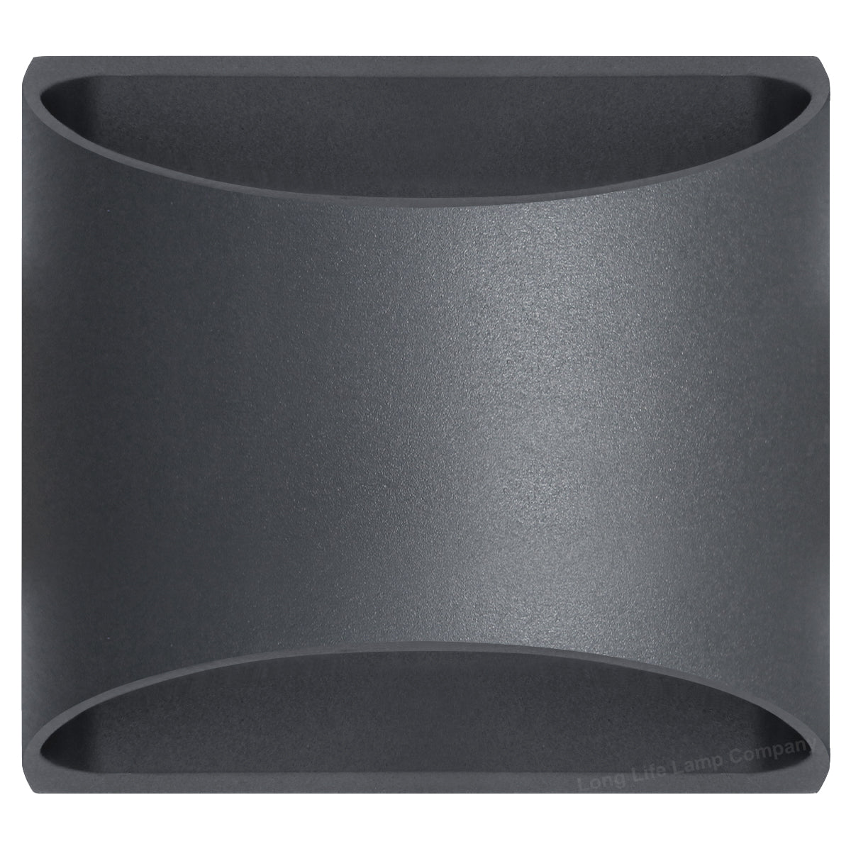 Modern LED Outdoor Wall Light Black Cool White