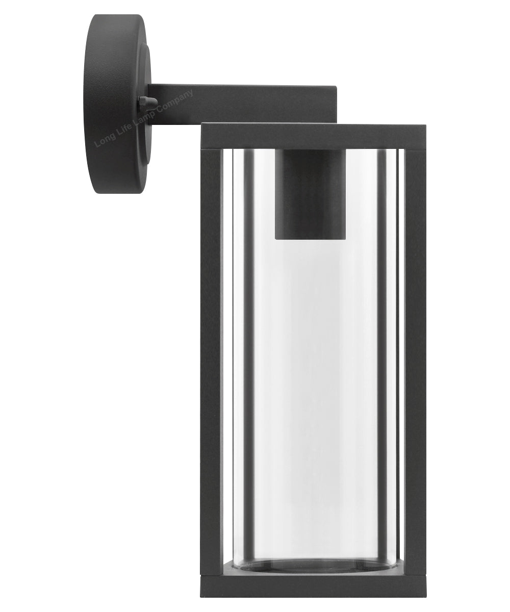 Outdoor Dark Grey Wall Light with 4W LED