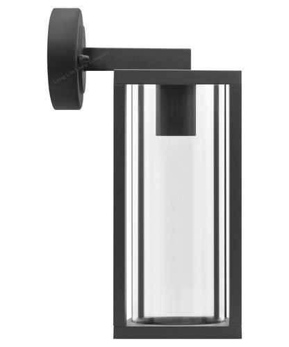 Outdoor Dark Grey Wall Light with 4W LED