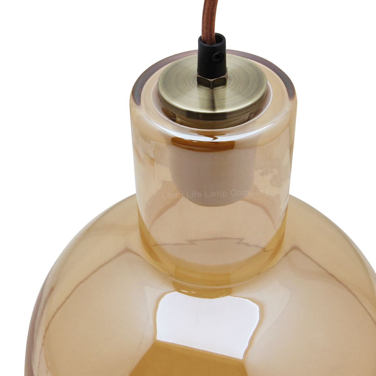 Modern Vintage Ceiling Gold Glass Pendant Lamp - Free delivery on all orders