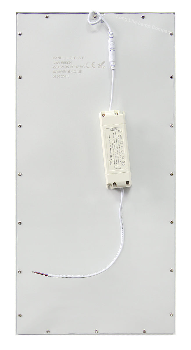 30w LED Panel 300 x 600 Ceiling Light Cool White 6500K Recessed - Free delivery on all orders