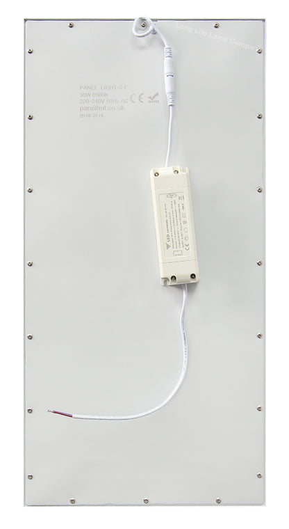 30w LED Panel 300 x 600 Ceiling Light Cool White 6500K Recessed - Free delivery on all orders