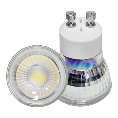 Mini GU10 LED Light Bulb 3W COOL WHITE 6000K Replacement for Small Mini Halogen GU10 35mm Very Bright