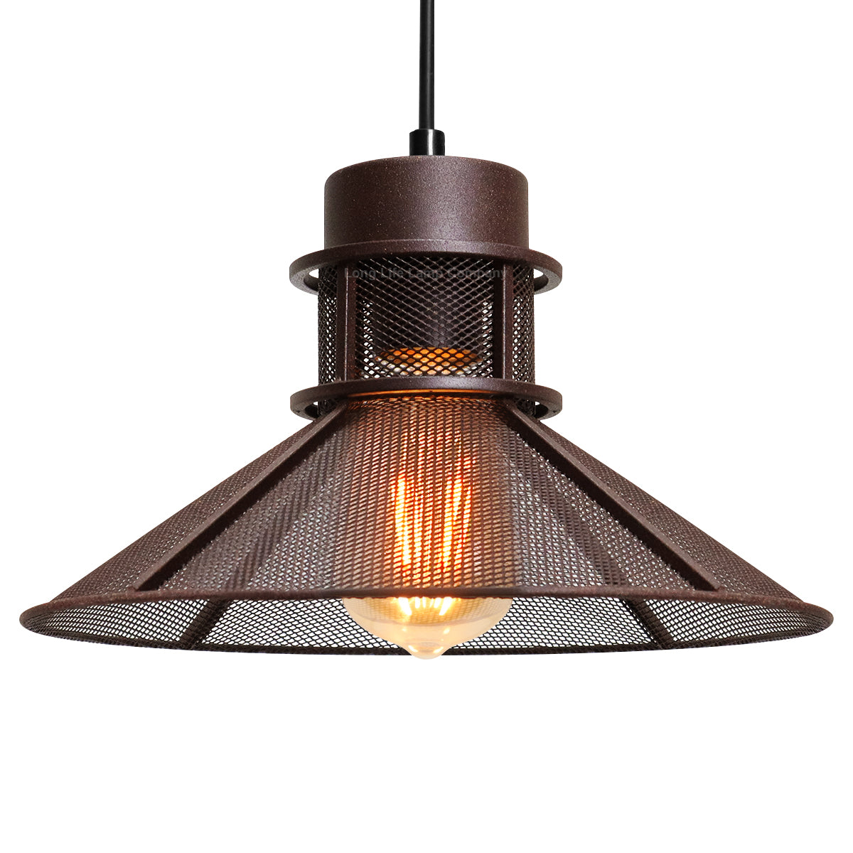 Industrial Ceiling Rustic Copper Scone Pendant Light