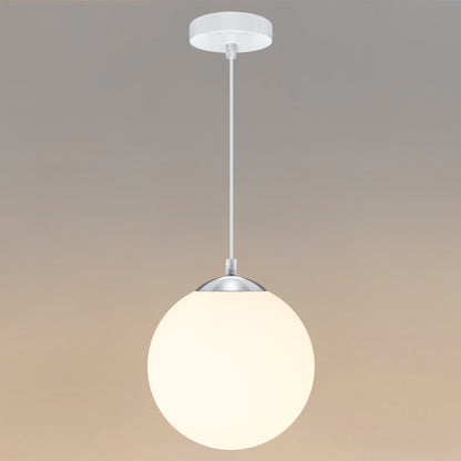 Frosted Glass Globe Ceiling Pendant Light M0199 - Free delivery on all orders