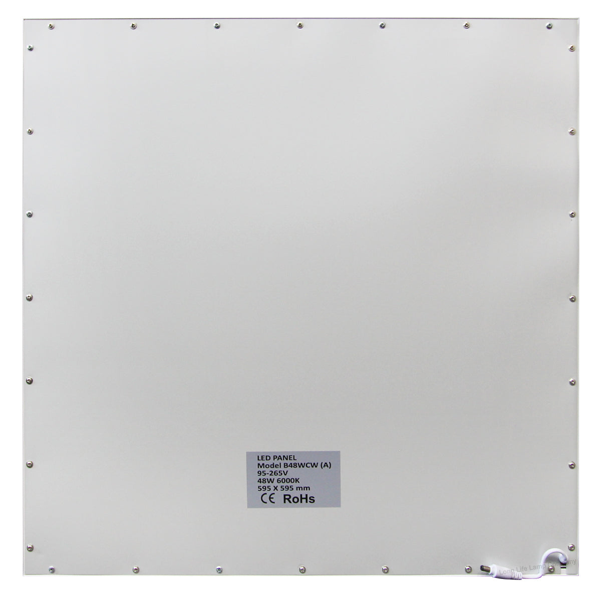 48w 600 x 600 Ceiling Suspended Recessed LED Panel Light 6000K