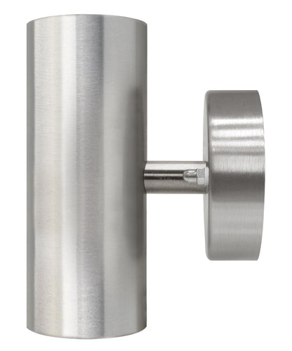 8w Modern Outdoor LED Stainless Steel Double Wall Light Cool White - Free delivery on all orders