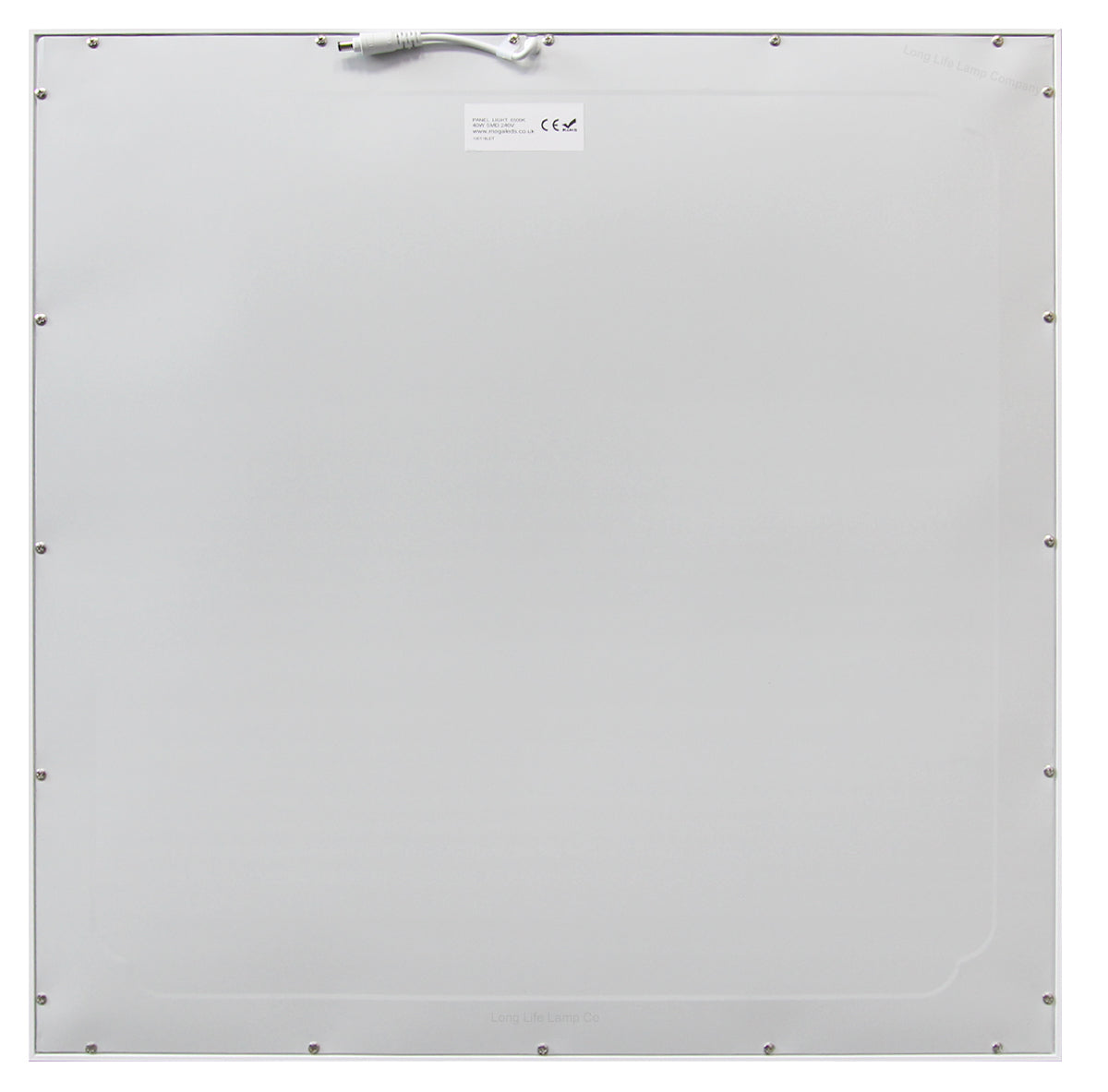 40w 600 x 600 Surface Mount Frame with LED Panel White Body 6500k - Free delivery on all orders