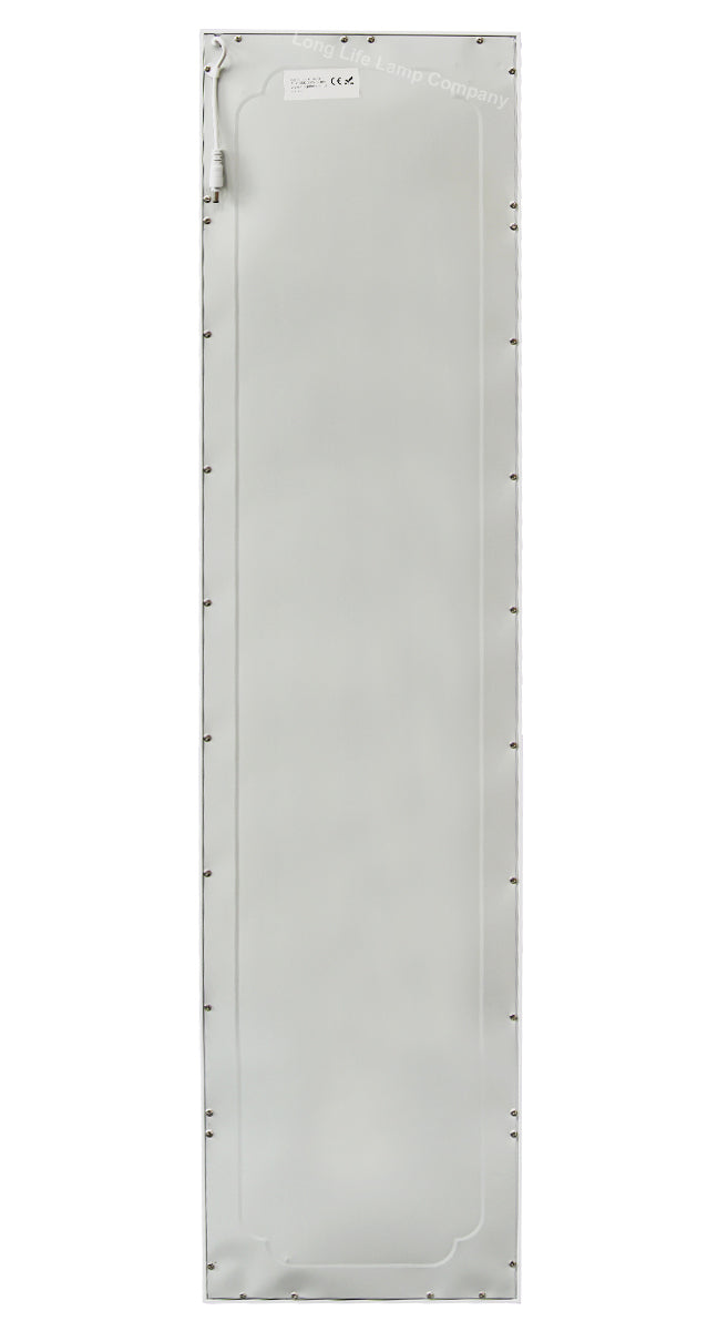 40w LED Ceiling Panel 1200x300 Flat Warm White 3500k